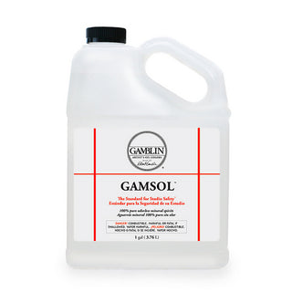 128oz / Gamsol Odorless Mineral Spirits / Gamblin