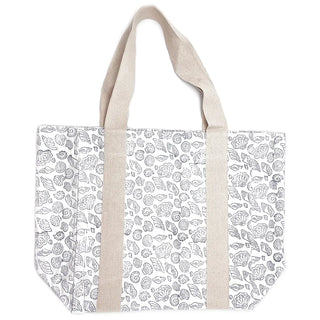 Block Printed Canvas Tote Bag / Anju