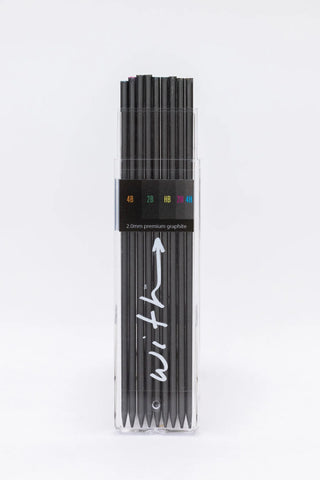 Grayscale Drawing Set including Case / With