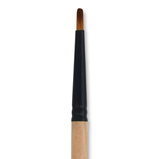 1/8” / Deerfoot / Short Handle Synthetic Sable Brush / Dynasty Black Gold