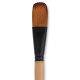 1” / Oval Wash / Short Handle Synthetic Sable Brush / Dynasty Black Gold