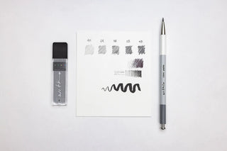 Grayscale Drawing Set including Case / With