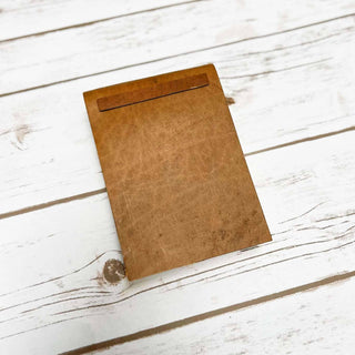 Refillable Leather Notepad - Things To Do