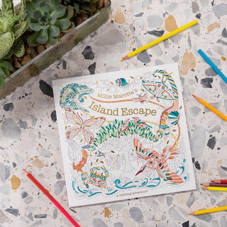 "Island Escape" / Coloring Book by Millie Marotta