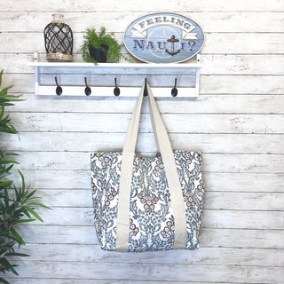 Block-Printed Canvas Bags - Multiple Styles