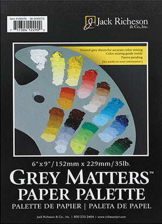 6x9" / Grey Matters Paper Palette / Jack Richeson