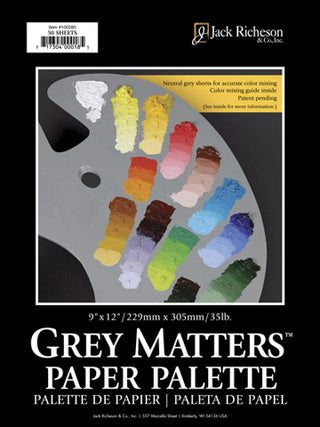 12x16" / Grey Matters Paper Palette / Jack Richeson