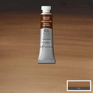 Van Dyke Brown / Watercolour 5mL / Winsor & Newton