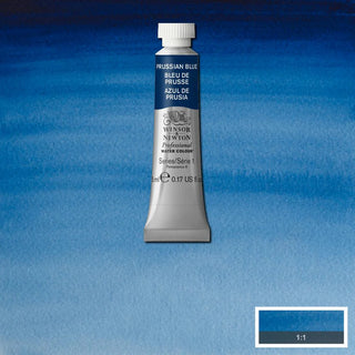 Prussian Blue / Watercolour 5mL / Winsor & Newton