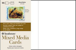 5x6.675” / 50pk / Mixed Media Cards / Strathmore