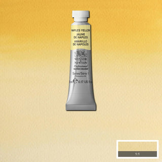 Naples Yellow / Watercolour 5mL / Winsor & Newton