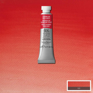 Cadmium Red Deep / Watercolour 5mL / Winsor & Newton