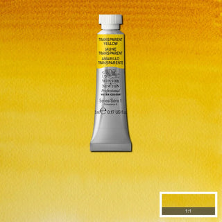 Transparent Yellow / Watercolour 5mL / Winsor & Newton