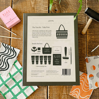 BLOK PARTI Tote Kit - Tulip Print