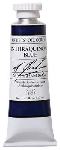 Anthraquinone Blue 37ml / Oils / M. Graham