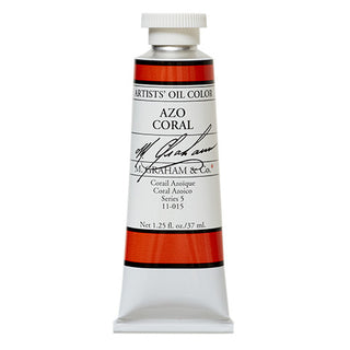 Azo Coral / 37ml / Oils / M. Graham