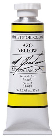 Azo Yellow 37ml/ Oils / M. Graham