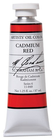 Cadmium Red  37ml/ Oils / M. Graham