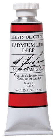 Cadmium Red Deep 37ml / Oils / M. Graham