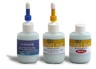 Masking Fluid Pen Supernib & Refill Set / Fineline