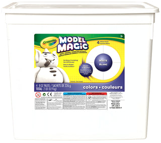 2lb / White Model Magic Clay / Crayola