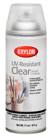 11oz / Gloss / UV Resistant Clear Spray / Krylon