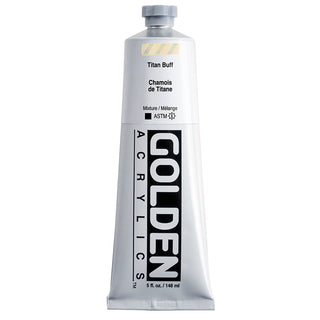 Titan Buff 5oz / Heavy Body Acrylics / Golden Paints