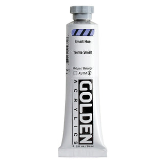 Smalt Hue 2oz / Heavy Body Acrylics / Golden Paints