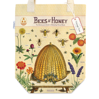 Vintage Bees & Honey Tote Bag / Cavallini