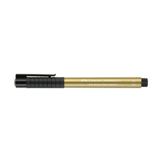 Metallic Gold / Bullet Nib PITT Artist Pen / Faber-Castell