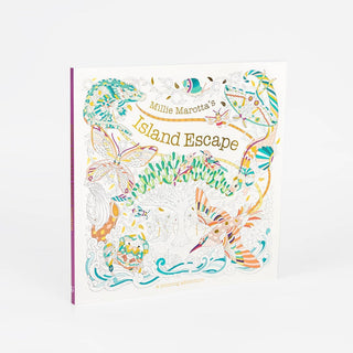 "Island Escape" / Coloring Book by Millie Marotta
