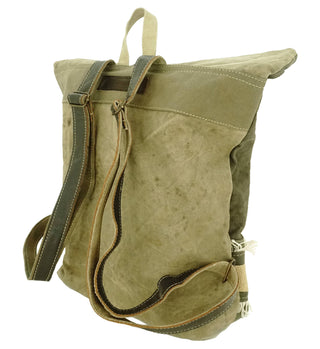 Recycled Military Tent Backpack