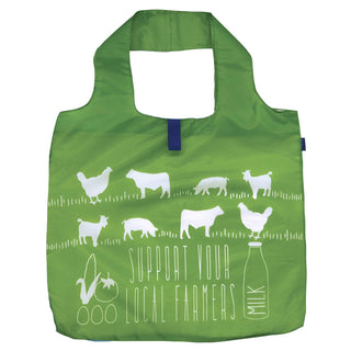 blu Bag Reusable Shopper Tote LOCAL FARMERS