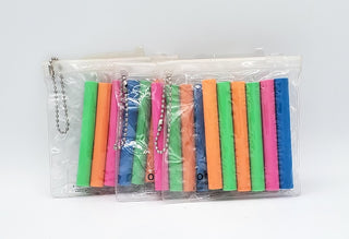 4pk / Rainbow Stick Erasers Pack