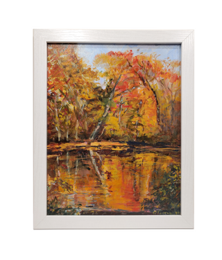 "Mohawk Drive Pond (Plein Air)" by Grace Thorne / Landscape/Seascape 2026 Juried Exhibit