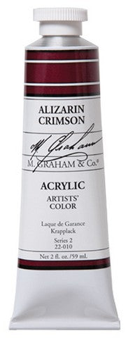 Alizarin Crimson 59ml / Acrylics / M. Graham