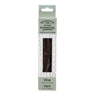 3 Sticks / Hard / Vine Charcoal Sticks / Winsor & Newton