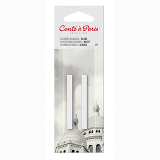 2pk / White / Conte Sketching Crayons / Conté à Paris