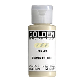 Titan Buff / 1oz / Fluid Acrylics / Golden Paints