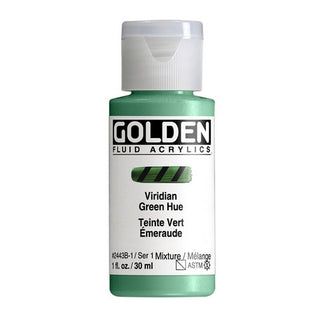 Historic Viridian Green / Fluid Acrylics / Golden Paints