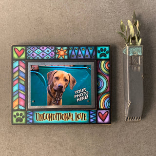 "Unconditional Love" (Rectangle) / Easy Swap Photo Picture Frame / Michael Macone