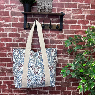 Block-Printed Canvas Bags - Multiple Styles