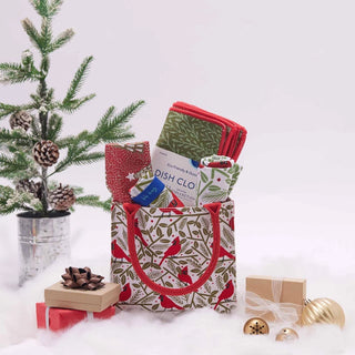 Winter Themed / Itsy Bitsy Reusable Tote or Gift Bags