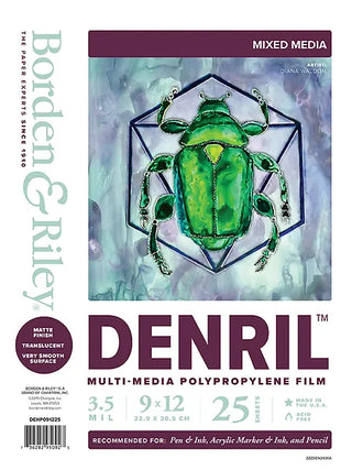 11x14” / Denril Multi-Media Film Pad / Borden & Riley