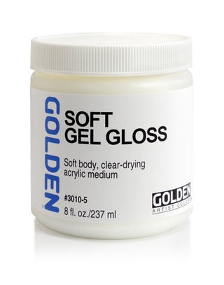 8oz / Gloss Soft Gel / Golden