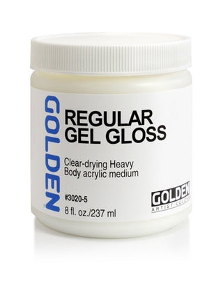 8oz / Gloss Regular Gel / Golden