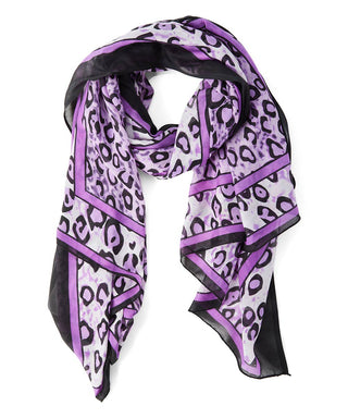 58x58" / Lightweight Animal Print Scarf