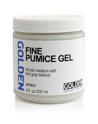 8oz / Fine Pumice Gel / Golden