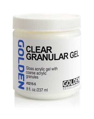 8oz / Clear Granular Gel / Golden