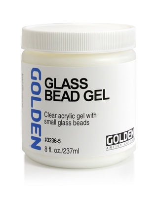 8oz / Glass Bead Gel / Golden